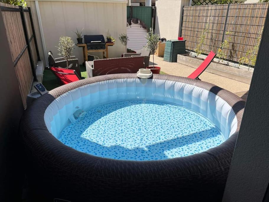 Maison 100M2 - Jaccuzzi, Jardin, 10 Min Plages Saint-Jean-de-Vedas Luaran gambar